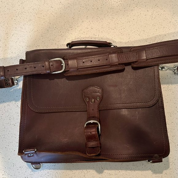 Saddleback Bags Saddleback Slim Leather Briefcase Poshmark
